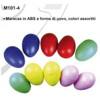 Maracas in ABS a forma di uovo 