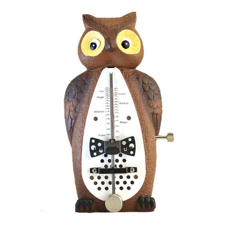 Wittner Taktell in Shape of Animals Series 839031 Owl - Metronomo meccanico 