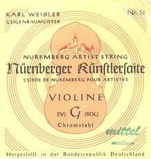 NURNBERGER KUNSTLER SEILKERN Corde Violino 