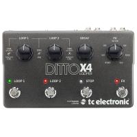 TC Electronic Ditto X4 Looper Loop station Effetto per chitarra elettrica 