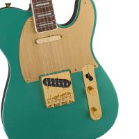 Fender Squier Telecaster 40th Anniversary Gold Edition LRL GHW GPG SHW Sherwood Green Metallic Chitarra Elettrica CONSEGNATA A DOMICILIO IN 1-2 GIORNI_3