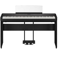 Yamaha P-525 Black + Stand L515 e Pedaliera LP1 Pianoforte Digitale_1